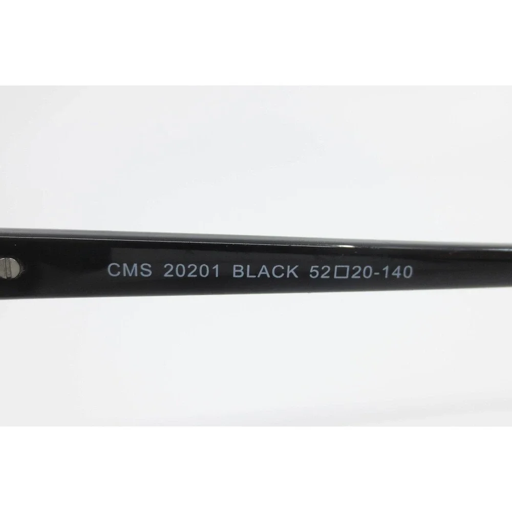 Chelsea Morgan Suns CMS 20201 Black Round Cat Eye Sunglasses 52-20-140